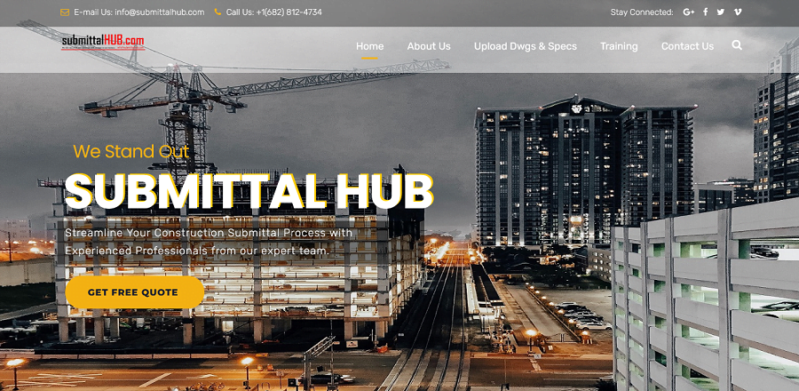 Construction Website