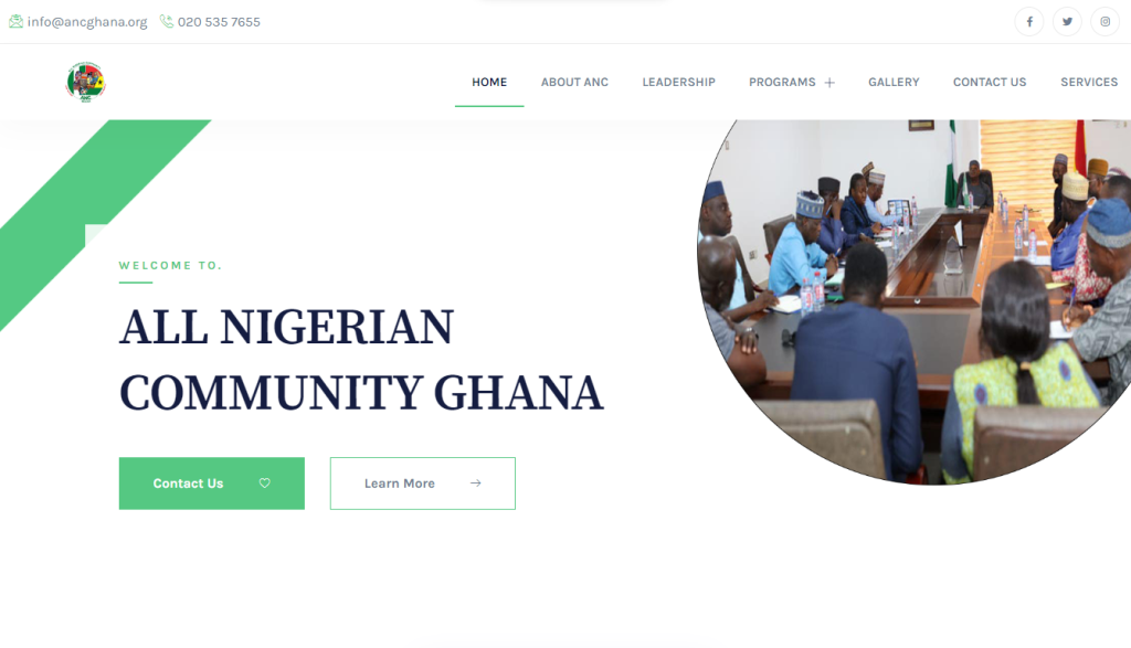 ANCGHANA – All Nigerian Community Ghana