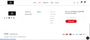 Website Screenshots