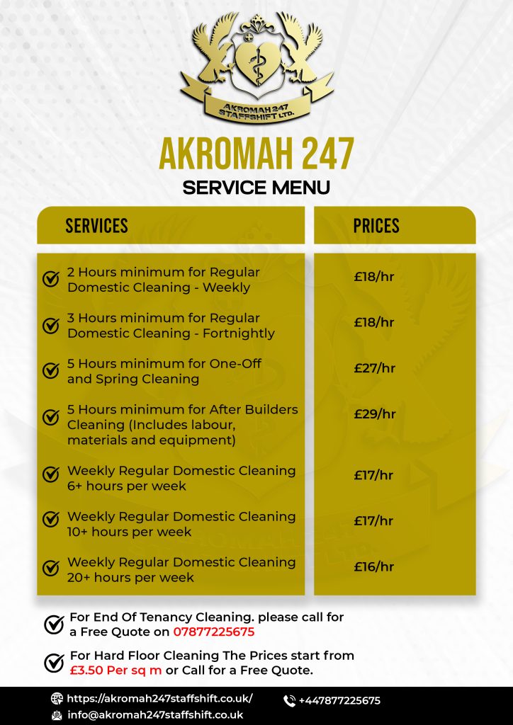 service menu
