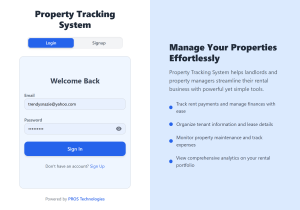 property tracking app